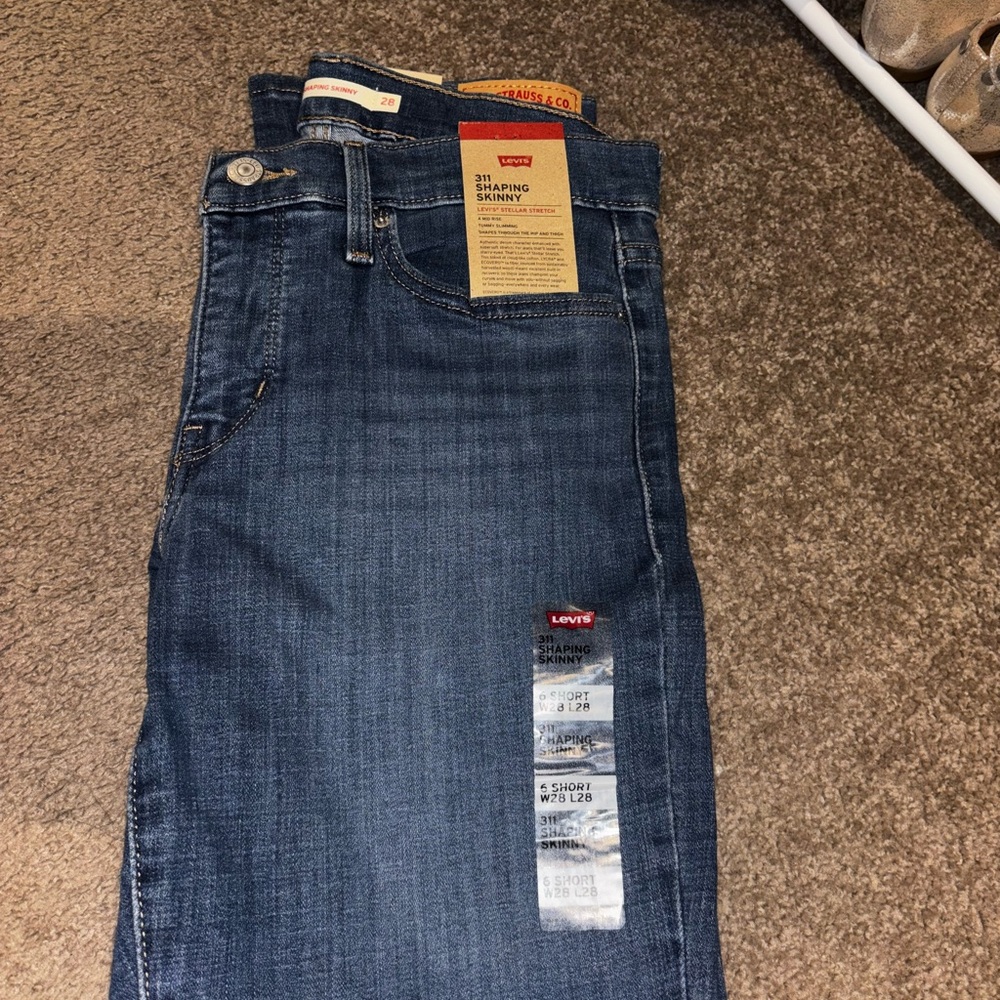 Levi's Men's Dark Blue Slim Jeans